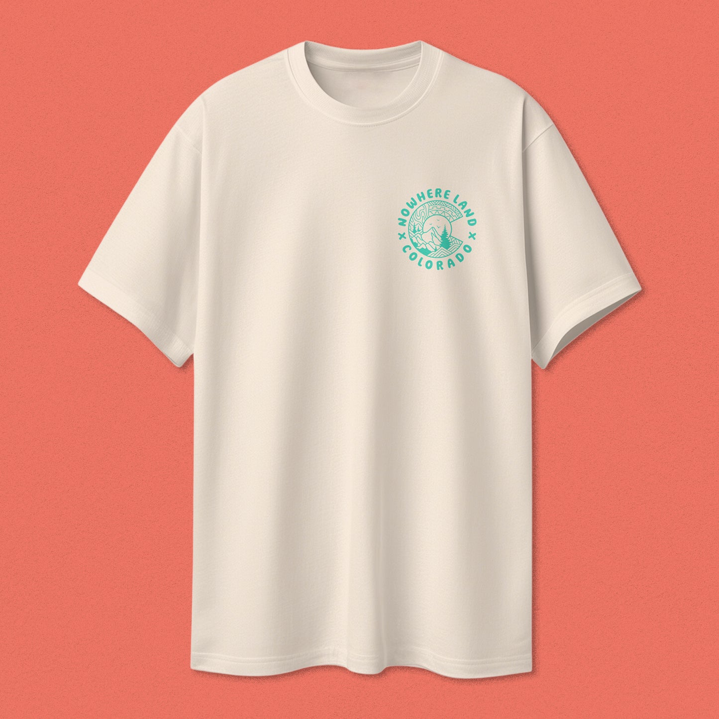 LOST IN COLORADO TEE - CREAM