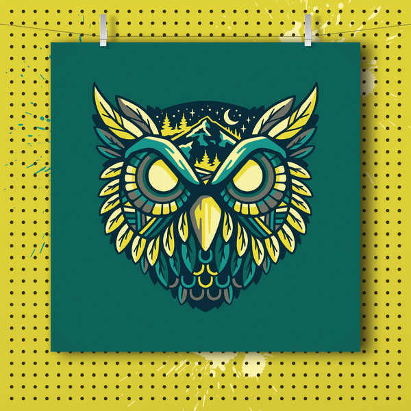 NIGHT OWL - ART PRINT