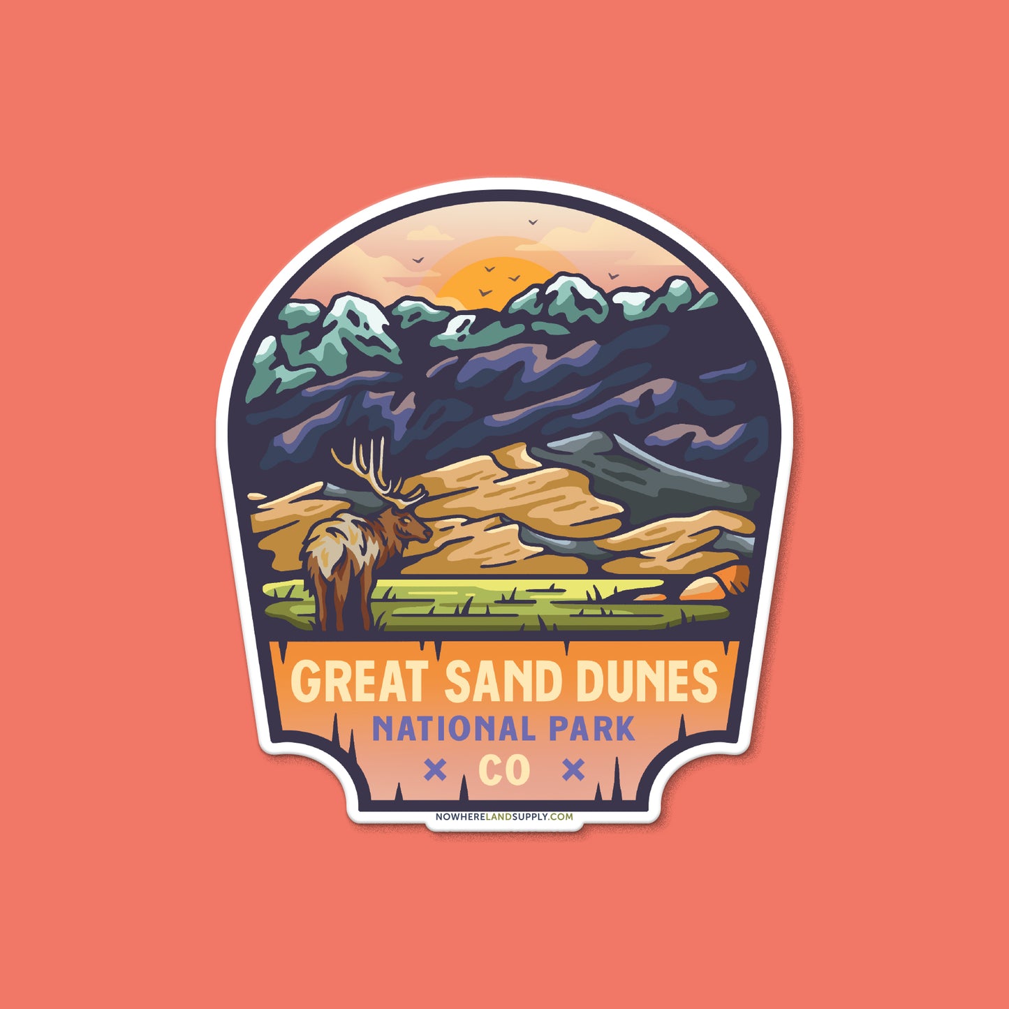 GREAT SAND DUNES NP - STICKER