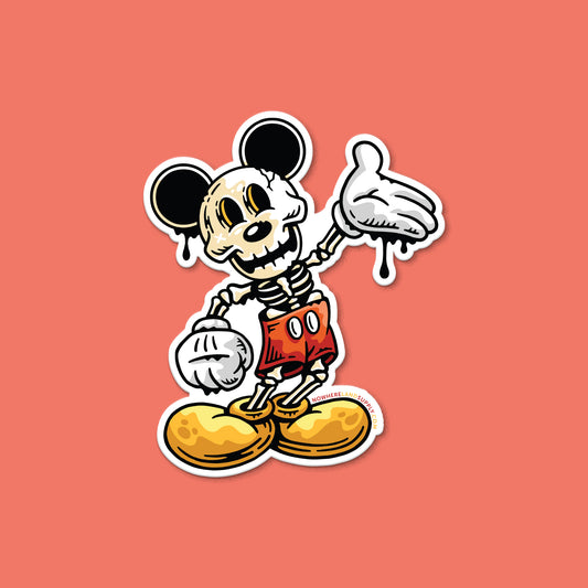 DEATH MOUSE - STICKER