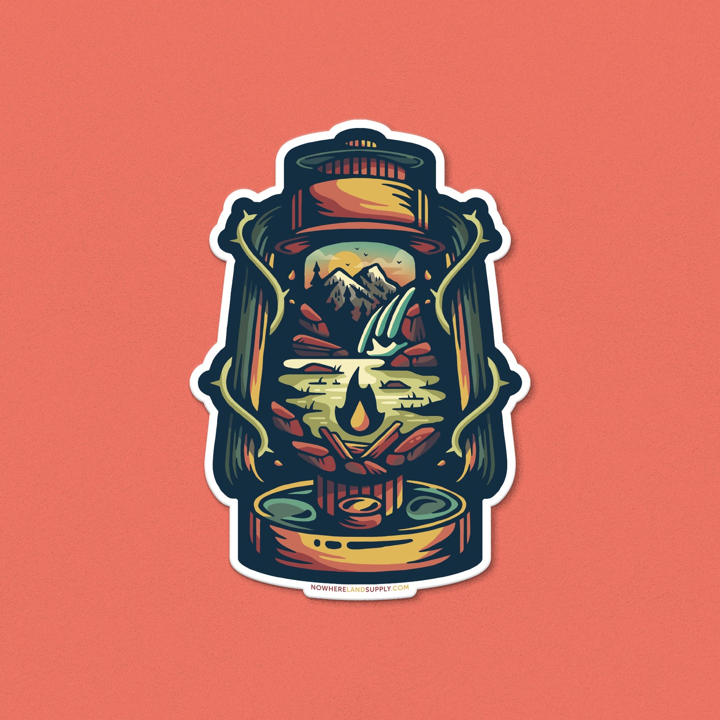 LANTERN OUTDOORS - STICKER