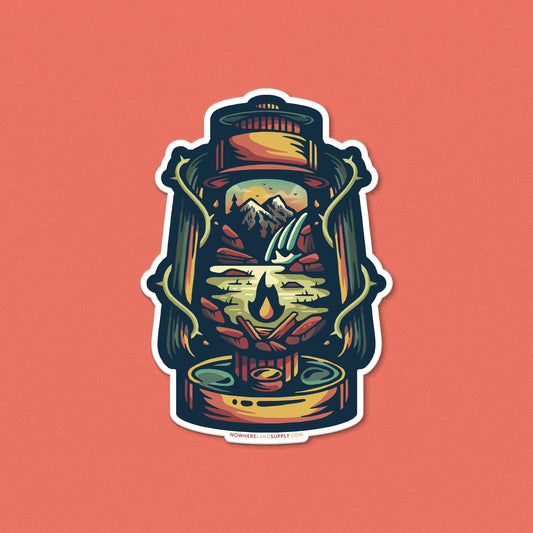 LANTERN OUTDOORS - STICKER