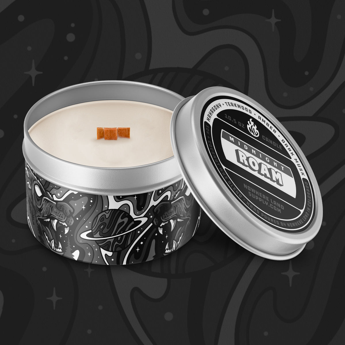 MIDNIGHT ROAM - 10.5 OZ. CANDLE