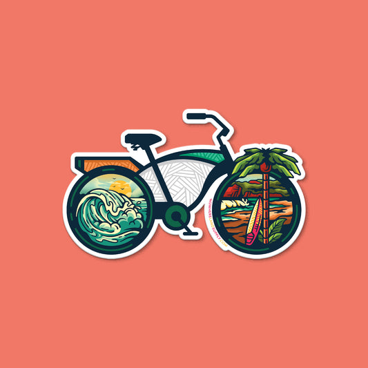 BEACH CRUISER - STICKER