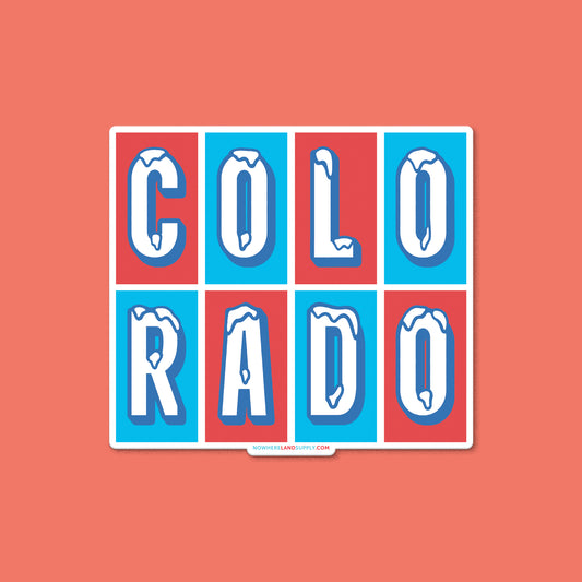 COLORADO ICEE - STICKER