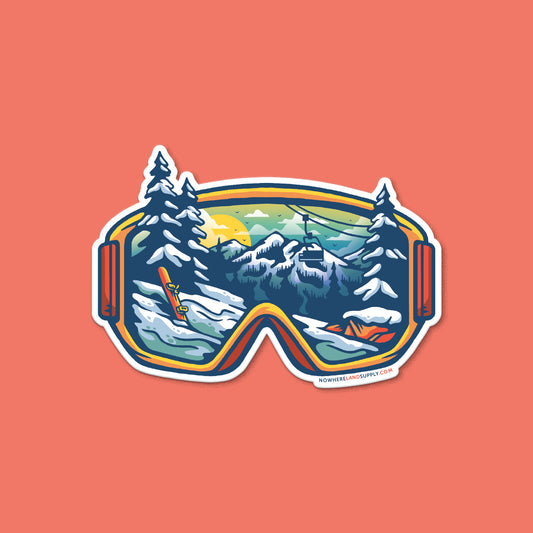 WINTER GOGGLES - STICKER