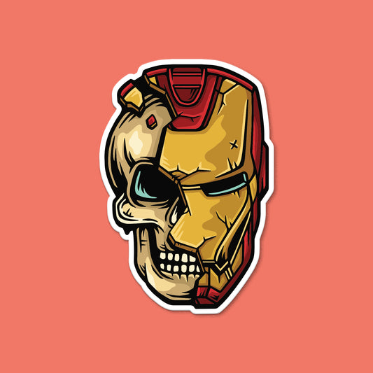 IRON SKULL - STICKER
