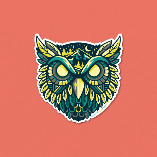 OWL OUTDOORS - STICKER