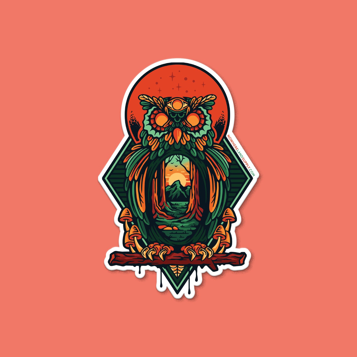 NIGHTOWL - STICKER