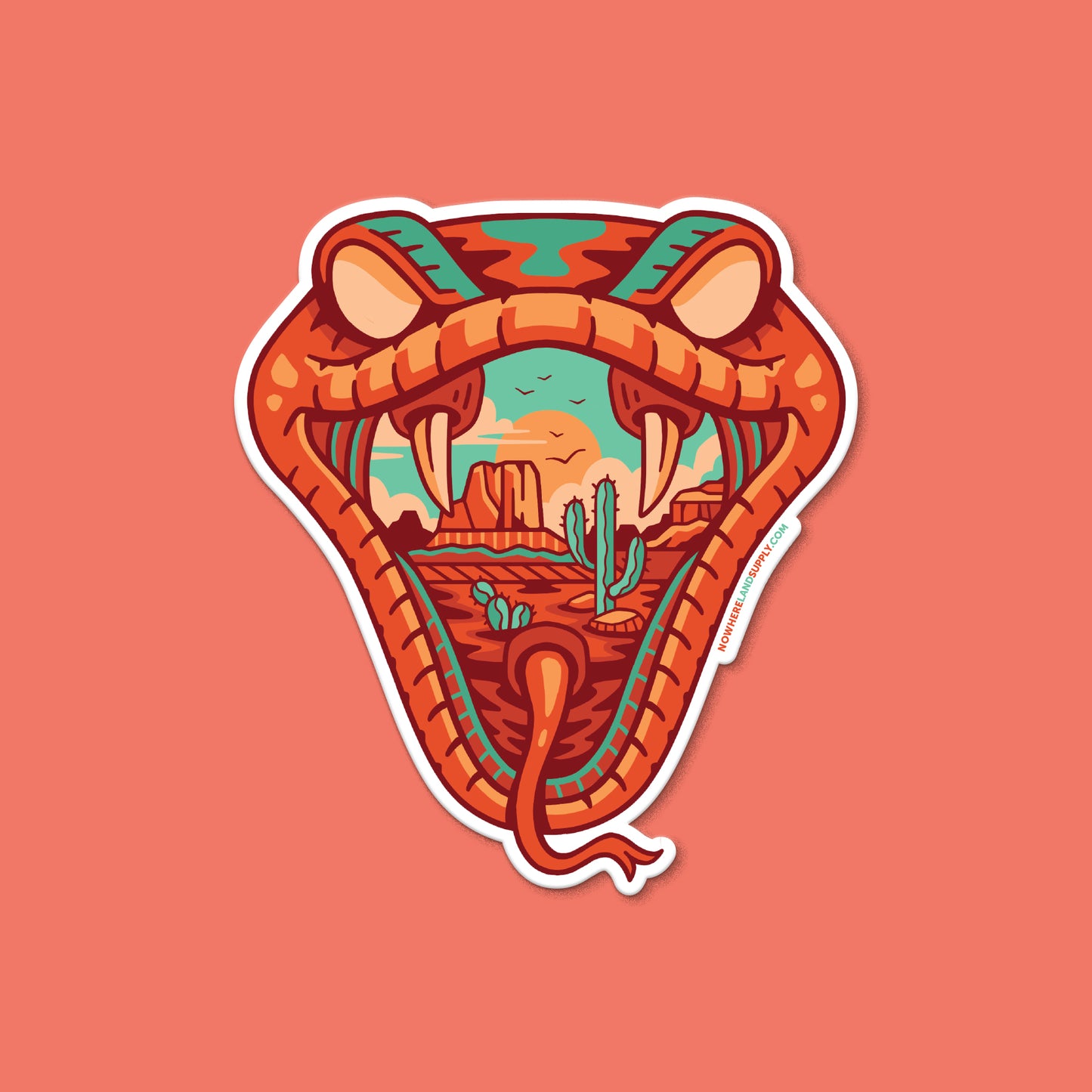 DESERT SNAKE - STICKER