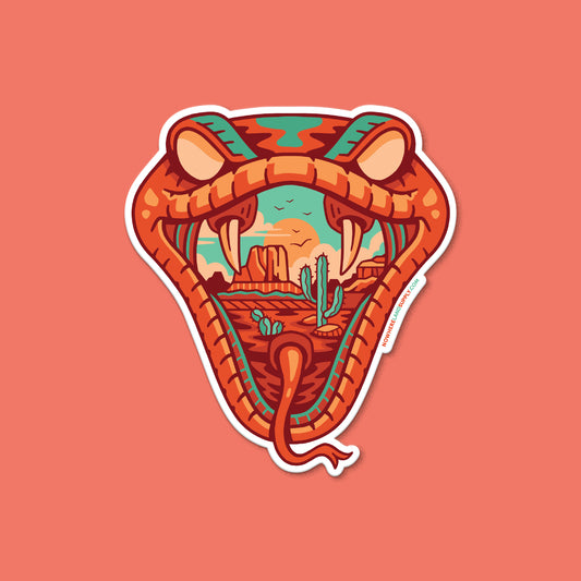 DESERT SNAKE - STICKER