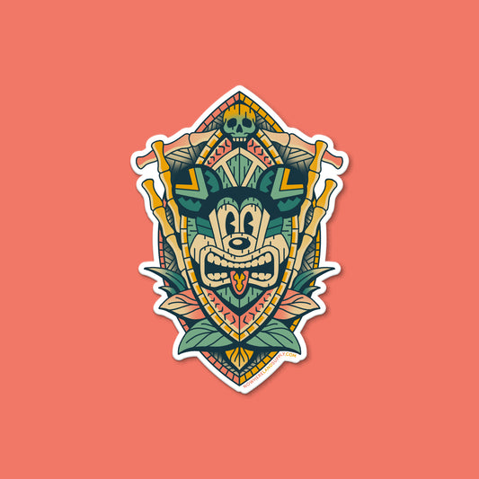 TIKI MOUSE - STICKER