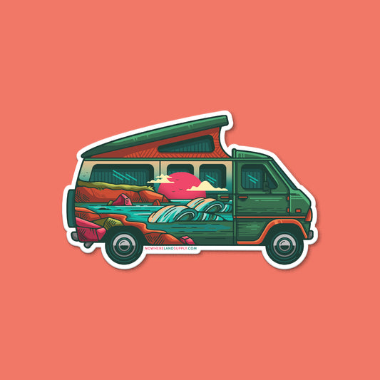 VAN COASTAL - STICKER