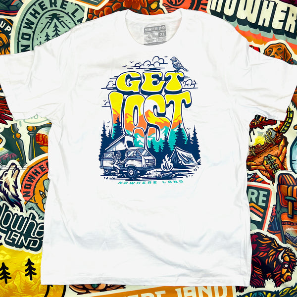 GET LOST TEE - WHITE