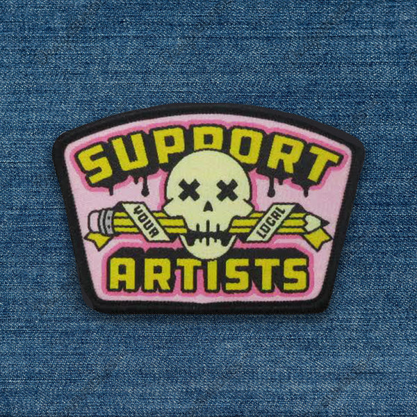 SUPPORT ARTISTS - WOVEN PATCH